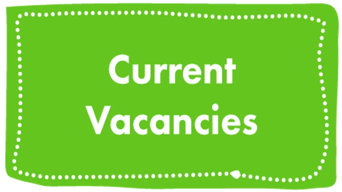 Current vacancies